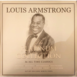 LOUIS ARMSTRONG - THE PLATINUM COLLECTION 3 LP Set 2017 (NOT3LP244, WHITE VINYL), SENDMAILCONTENTnbsp, GAT, NOT NOW/EU MINT, (5060403742445)