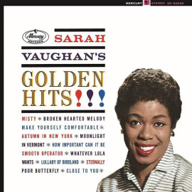 SARAH VAUGHAN - SARAH VAUGHAN"S GOLDEN HITS 2019 (SR 60645, Gold) MERCURY/EU MINT (0602577887130)