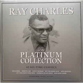 RAY CHARLES - THE PLATINUM COLLECTION 3 LP Set 2019 (NOT3LP285, White) NOT NOW MUSIC/EU MINT (5060403742858)