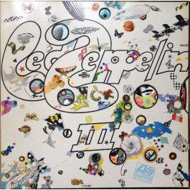 LED ZEPPELIN – III, 2 LP Set 1970 (8122796436, Remastered by Jimmy Page, 180 gr.) WARNER/ATLANTIC/EU, MINT (0081227964368)