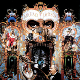 MICHAEL JACKSON – DANGEROUS 2 LP Set 1991/2021 (19439889101, LTD., Red & Black Swirl) EPIC/EU MINT (0194398891019)