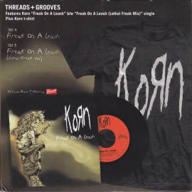 KORN - FREAK ON A LEASH 2013 (88765437547, 7 Inch LP Plus T-shirt) EPIC/EU MINT (0887654375476)