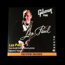 Gibson SEG-LPS LES PAUL SIG. PURE NICKEL WOUND .009-.046
