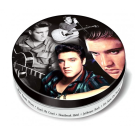 Retro Musique Elvis Presley - 8 Pieces Coaster Set With Real Vinyl Coasters