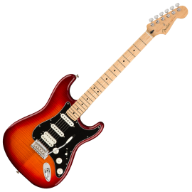 FENDER PLAYER STRATOCASTER HSS PLUS TOP MN ACB