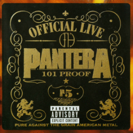 Pantera – Official Live: 101 Proof 2 Lp Set 1997/2012 ( R1 62068, 180 Gm.) Rhino Vinyl/eu Mint (0081227974312)