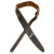 FENDER 2' DISTRESSED LEATHER STRAP BLACK
