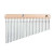 NATAL DRUMS BC-27-S BAR CHIMES 27 BARS NATURAL ALUMINIUM