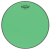 REMO EMPEROR 12" COLORTONE GREEN