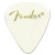 FENDER 351 PICKS WHITE THIN
