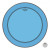 REMO POWERSTROKE3 22" COLORTONE BLUE