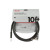 FENDER CABLE PROFESSIONAL SERIES 10' ANGLED BLACK