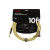 FENDER CABLE DELUXE SERIES 10' ANGLED TWEED
