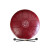 PALM PERCUSSION METAL TONGUE DRUM 8 LEAFS SPOT RED DOFF