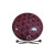 PALM PERCUSSION METAL TONGUE DRUM 8 LEAFS MAROON