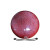PALM PERCUSSION METAL TONGUE DRUM 9 LEAFS RED SPLASH