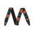 FENDER STRAP NEON MONOGRAMMED BLUE ORANGE