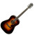 FENDER PM-1 PARAMOUNT DELUXE DREADNOUGHT SUNBURST
