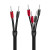 AudioQuest Pair 2.5m Rocket 11 SBW SureGrip 300 Ban/G