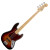 FENDER AMERICAN STANDARD JAZZ BASS MN 3 COLOR SUNBURST