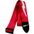 Gibson ASGSBL-20 LIGHTNING BOLT STYLE 2' SAFETY STRAP - FERRARI RED