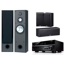 Yamaha Kino SYSTEM 485 (RX-V485 + NS-8390 + NS-P51) Black