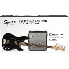 SQUIER by FENDER PJ BASS PACK BLACK