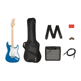 SQUIER by FENDER AFFINITY SERIES STRAT PACK HSS LAKE PLACID BLUE