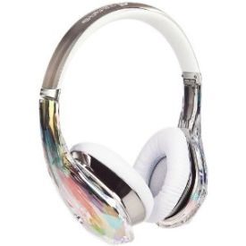 Monster Diamond Tears Edge On-Ear Headphones Crystal