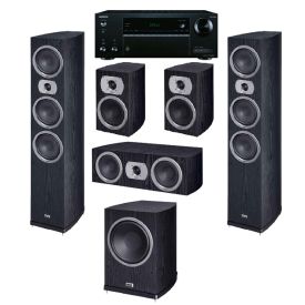 Onkyo TX-NR575E + HECO Victa Prime 702 set 5.1 Black
