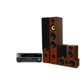 Yamaha RX-V385 + set 5.0 Taga Harmony TAV–506 v.2 WALNUT