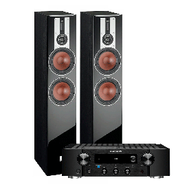 Marantz PM7000N + DALI Opticon 6 Black