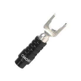 CHORD ChordOhmic ChorAlloy Spade SHORT CRIMP Black ABS Cap