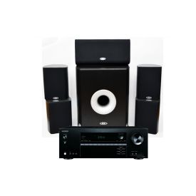 Onkyo TX-NR 474 + Eltax CineMaxx 5.1-pack black