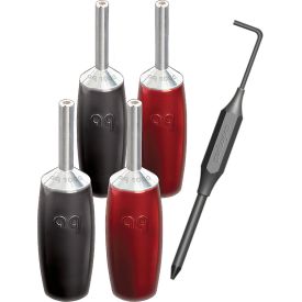 AudioQuest spc 1007 Series Banana Silver set of 4