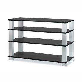 Titan - Elite Hi-Fi stand 1002 (Black Glass)