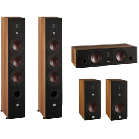 DALI Ikon 7 MK II set черный 5.0 Light Walnut