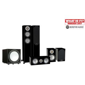 Monitor Audio Silver 200/100/centre150/W12 Black High Gloss