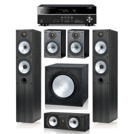 Monitor Audio MR4 и ресивер Yamaha RX-V483