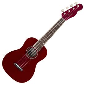 FENDER UKULELE ZUMA CONCERT CANDY APPLE RED