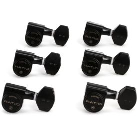 GRAPH TECH PRN-2721-B0 Ratio Electric 6 In-line Contemporary Mini 2 Pin - Black