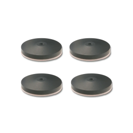 Inakustik Premium Pic Plate black Set 4