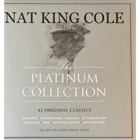 NAT KING COLE - PLATINUM COLLECTION 3 LP Set 2015 (NOT3LP214, WHITE VINYL) GAT, NOT NOW/EU MINT (5060403742148)
