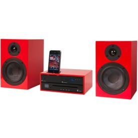 Pro-Ject Set Micro HiFi System Silver-Red