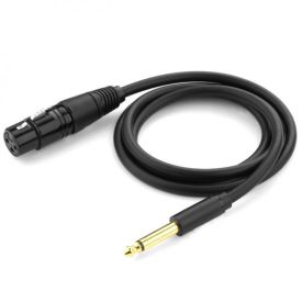 UGREEN AV131 Jack 6 3 mm to XLR Female AV Cable, 5 m Black 20721