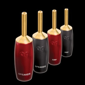 AUDIOQUEST spc 500 Series Banana Gold set of 4