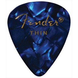 Fender 351 PREMIUM CELLULOID BLUE MOTO THIN 098-0351-702