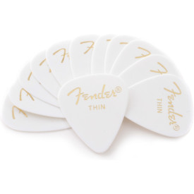 Fender 351 CLASSIC CELLULOID WHITE THIN 098-0351-780