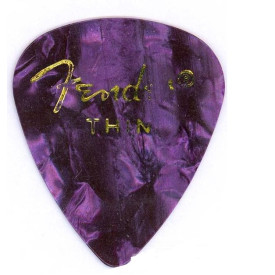 Fender 351 PREMIUM CELLULOID PURPLE MOTO THIN