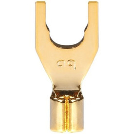 AUDIOQUEST spc Crimp P10M/G Gold Spade SET/40